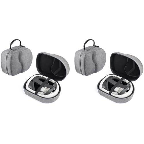 Verilux® Hard Carrying Case for Meta Quest 3 3S 2 Pro Pico 4 VR Headset Accessories Virtual Reality Safe Portable Protection Compatible with Official Elite Head Strap 2 PCS Verilux® Hard Carrying Case for Meta Quest 3 3S 2 Pro Pico 4 VR Headset Accessories Virtual Reality Safe Portable Protection Compatible with Official Elite Head Strap 2 PCS